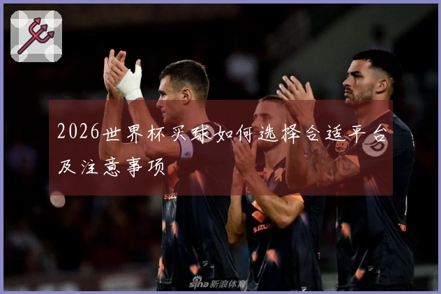 2026世界杯买球如何选择合适平台及注意事项
